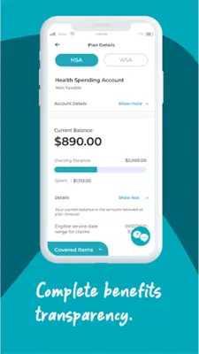myHSA android App screenshot 5